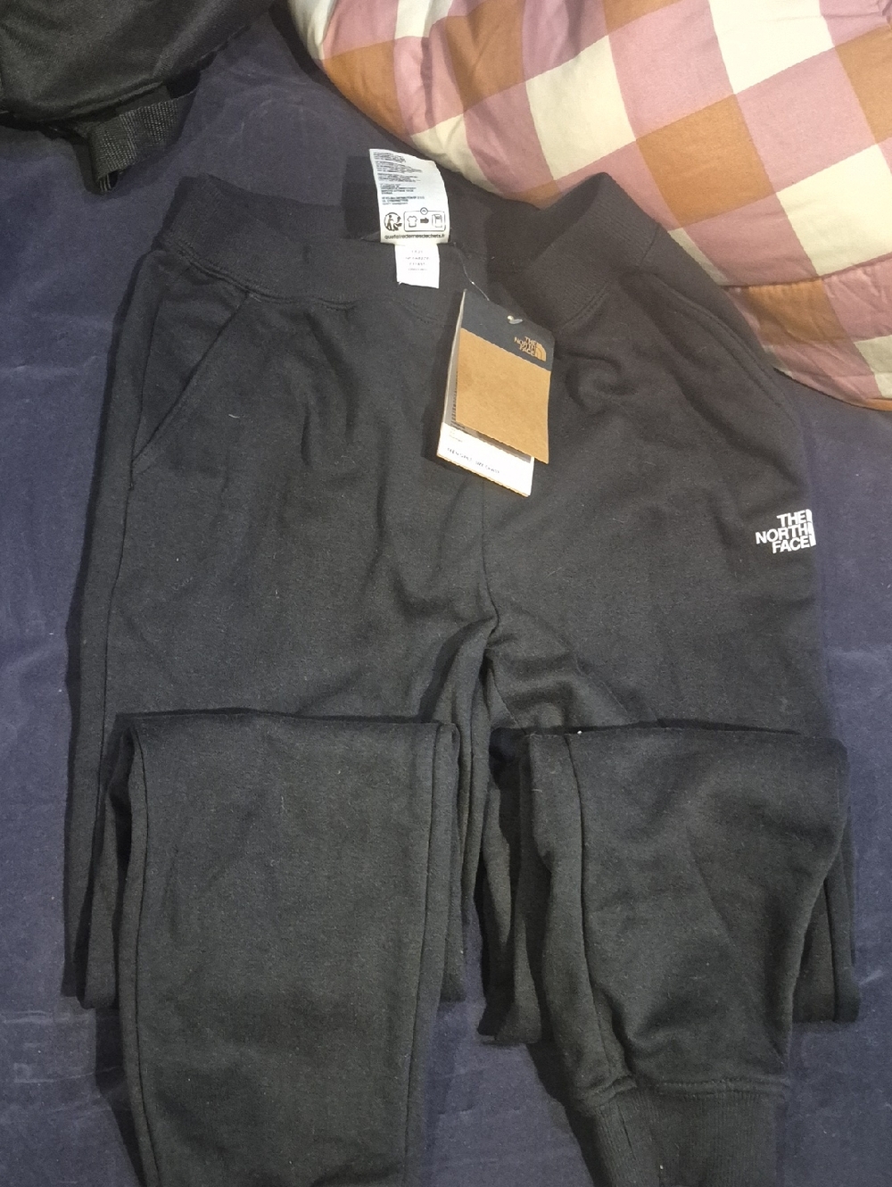 NEW--'The North Face Black Logo Jogger Pants